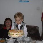 Trzecie urodziny Sebastiana 10-2003